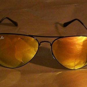 Ray Ban RB3026 Aviator Unisex Sunglasses